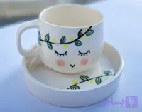 نیم ماگ( فنجان بزرگ) و زیری، طرح آرامش