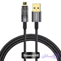 کابل USB-A به لایتنینگ هوشمند بیسوس Explorer Series مدل CATS000401 طول ۱ متر