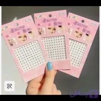 نگین چسبی صورت و تاخن