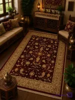 فرش پشم مکانیزه گوشت دار – کد 78294