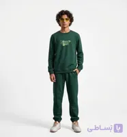 ست دورس بلوز و شلوار دخترانه و‌پسرانه سایز بزرگ60/65/70/75