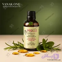 روغن تقویت‌کننده و ضد ریزش مو میلله Mielle | افزایش رشد و رویش مجدد 60 میل