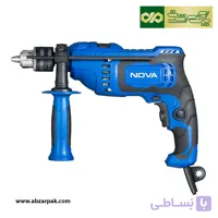 دریل چکشی 750 وات نووا NOVA مدل 2234 همراه با کیف BMC