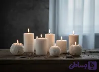 شمع دکوری کاموا
