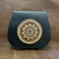 کیف دوشی زنانه چرمی مدل ماندلا -چرم گابای