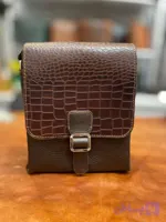 کیف دوشی چرمی اسپرت ترکیبي -چرم گاباي