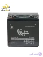 باتری موتور سیکلت تیزرو 9 آمپر با ضمانت ۶ ماهه مناسب آپاچی و پالس