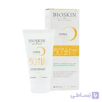 فلوئید ضد آفتاب SPF50 پوست چرب و مختلط بایو اسکین پلاس 40 میلی لیتر