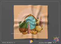 رومیزی هفت سین | کد 61027