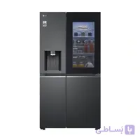 یخچال ساید بای ساید سه درب ال جی مشکی مدل GCX-287TVB