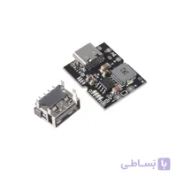 ماژول پاور بانک CKCS جریان 2 آمپر دارای نمایشگر ال ای دی و ورودی تایپ C