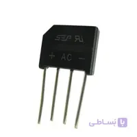 پل دیود شانه ای 1000V 25A GBJ2510