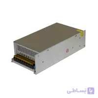 منبع تغذیه سوئیچینگ صنعتی 24 ولت 20 آمپر فن دار 24V – 20A