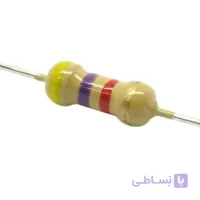 مقاومت 47 کیلو اهم 1/4 وات 5 درصد | 47K