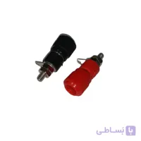 فیش مادگی منبع تغذیه پنلی قرمز بزرگ