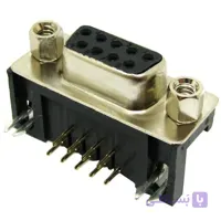دی کانکتور 9 پین رایت نری روبردی DB9 RS232