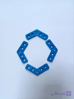 بسته ۶ عددی سازه پلاستیکی ۹۰ درجه تخت