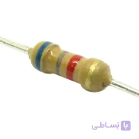 مقاومت 68 کیلو اهم 1/4 وات 5 درصد | 68K