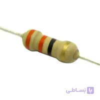 مقاومت 3.9 اهم 1/4 وات 5 درصد