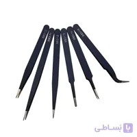 پنس آنتی استاتیک سر کج ESD-15