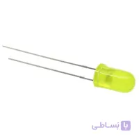ال ای دی 5 میلی متر زرد مات