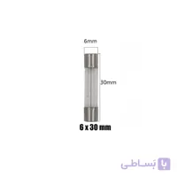 فیوز شیشه ای 15A بلند سایز 6*30