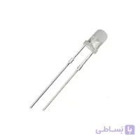 ال ای دی 3 میلی متر قرمز شفاف