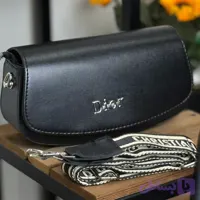 کیف زنانه دوشی بند پهن طرح دیور کد 6149