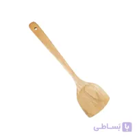 کفگیر چوبی دسته بلند مدل پارویی