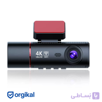 دوربین ثبت وقایع خودرو مدل M8 4K به همراه دوربین عقب