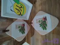 دستگیره آشپزخانه پنلی طرح برگ چای