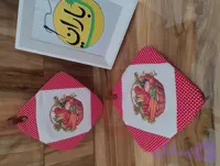 دستگیره آشپزخانه پنلی طرح سبد میوه