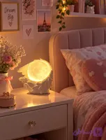 آباژور پر با گوی 6 (چراغ خواب)