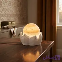 آباژورگل لاله با گوی نمک 8 (چراغ خواب)