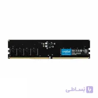 رم کامپیوتر کروشیال تک کاناله مدل CT16 فرکانس 5600 مگاهرتز DDR5 تایمینگ CL46 حافظه 16 گیگابایت