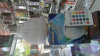 اسپیکر لامپی بلوتوثی مدل LED هوشمند همراه با ریموت کنترل (رقص نور RGB)