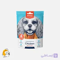تشویقی سگ ونپی مدل میکس با طعم مرغ – 150 گرم