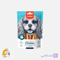 تشویقی سگ ونپی مدل دنتال مسواکی با طعم مرغ – ۱۰۰ گرم