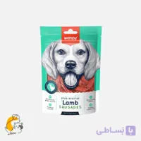 تشویقی سگ ونپی مدل سوسیسی با طعم گوشت خوک و اردک – ۱۰۰ گرم