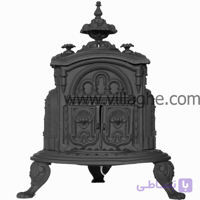بخاری چدنی گازی کد 301