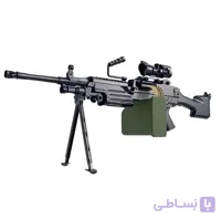 اسباب‌بازی تفنگ M249 تیر ژله‌ای | مسلسل ژل بلستر M249 حرفه‌ای - فروشگاه بیر شاپ