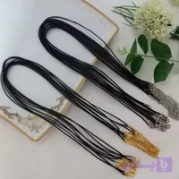 بند گردنبندی چرم سایز ۱/۵ ( فروش بصورت دونه ای )