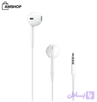 هندزفری اپل مدل EarPods با رابط 3.5 میلی متری اصلی