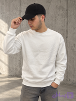 دورس مردانه ۳نخ پنبه گرم بالا ضخیم و داخل کرک بیسیک رنگ سفید