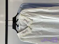 شومیز یقه گلدوزی