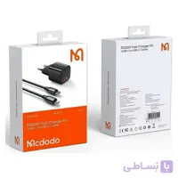 کابل تبدیل TYPE-C به TYPE-C مک‌دودو مدل CH-4044Charger McDodo CH 4044 with Type C to Type C Cable