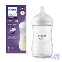 شیشه شیر فیلیپس اونت مدل SCY903/01 Natural Response ظرفیت 260 میلی‌لیتر