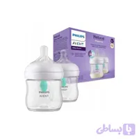 شیشه شیر فیلیپس اونت مدل SCY672/02 ظرفیت ۱۲۵ میلی‌لیتر – بسته دو عددی