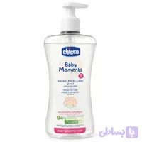شامپو میسلار کودک چیکو Chicco حجم ۵۰۰ میلی‌ لیتر