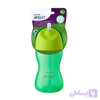 لیوان آبخوری نی‌دار فیلیپس اونت مدل SCF798/01 حجم 300 میلی‌لیتر مناسب کودکان بالای 12 ماه